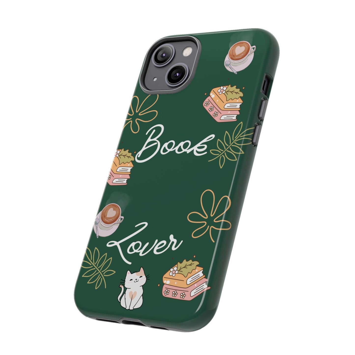 Book Lover Green Phone Case
