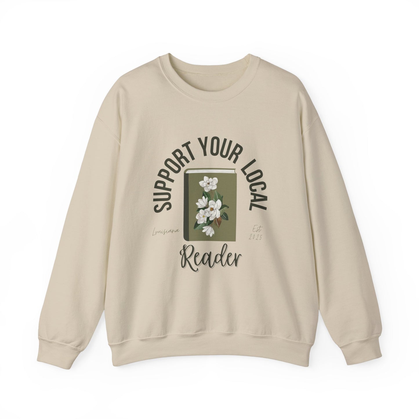 Support Your Local Reader LA Crewneck