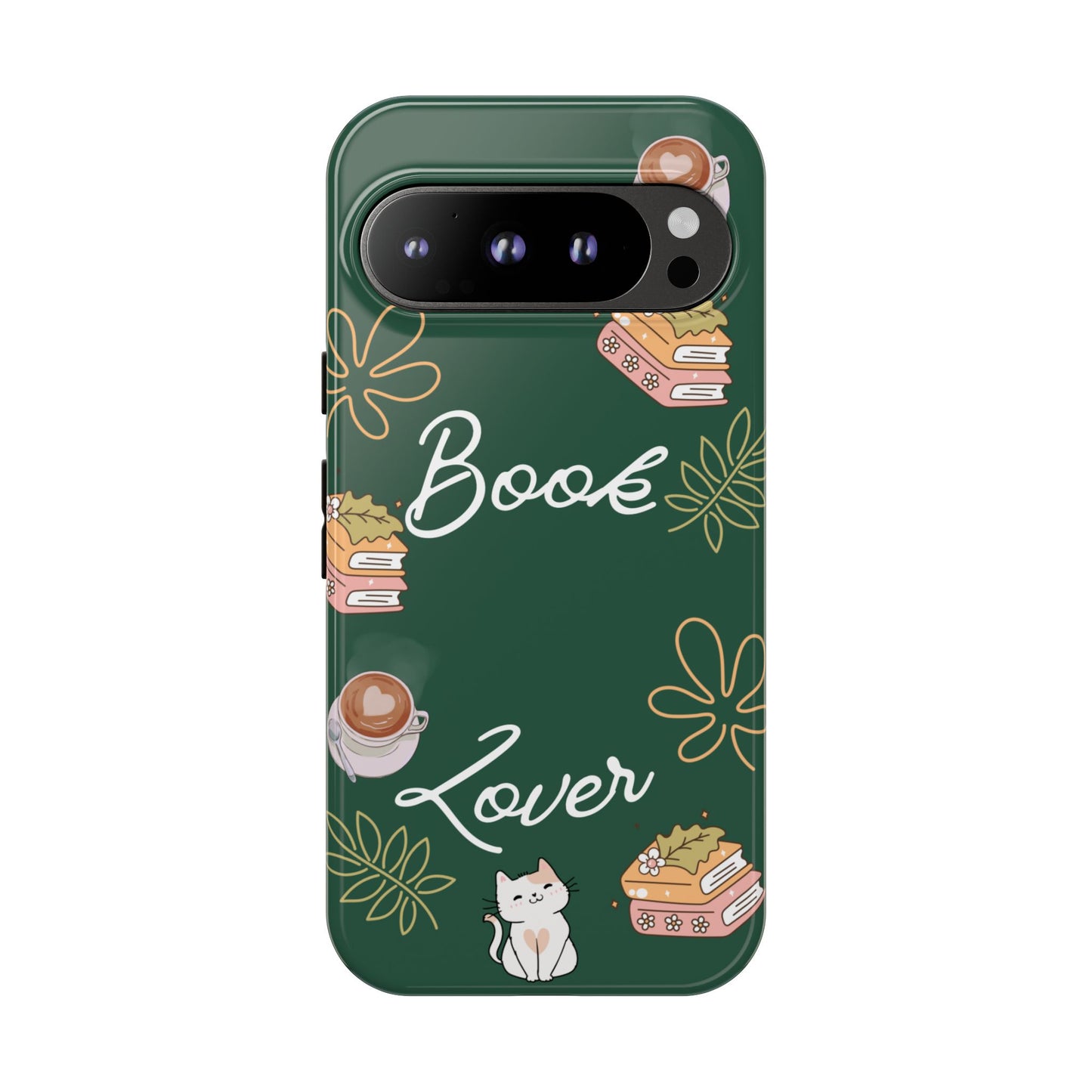 Book Lover Green Phone Case