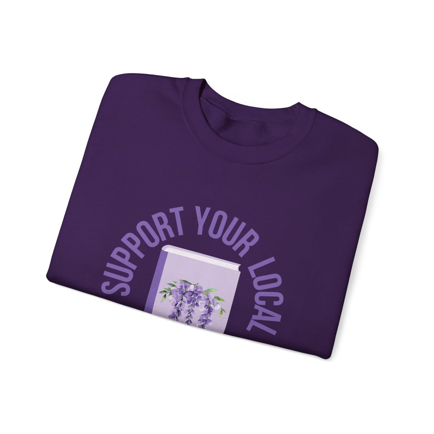 Support Your Local Reader IL Crewneck