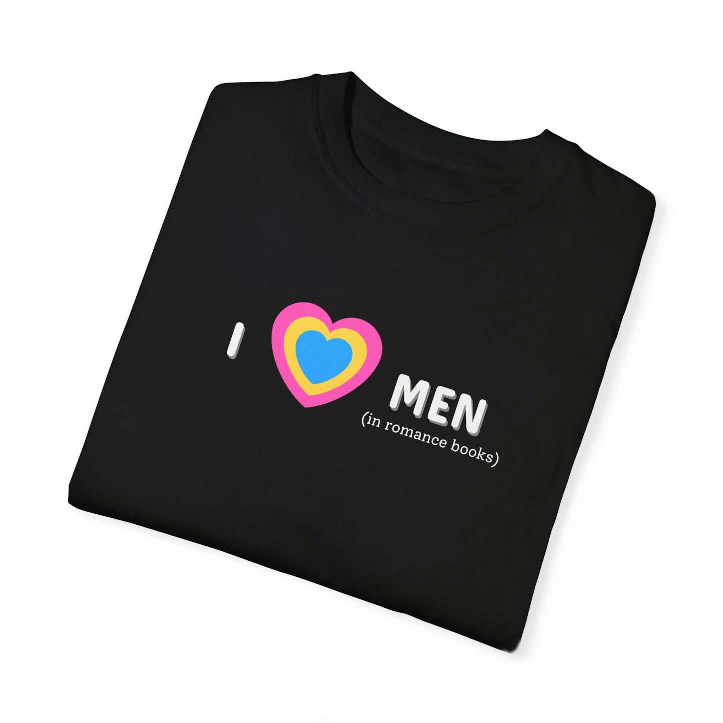 I Heart Men Pan Flag Tee