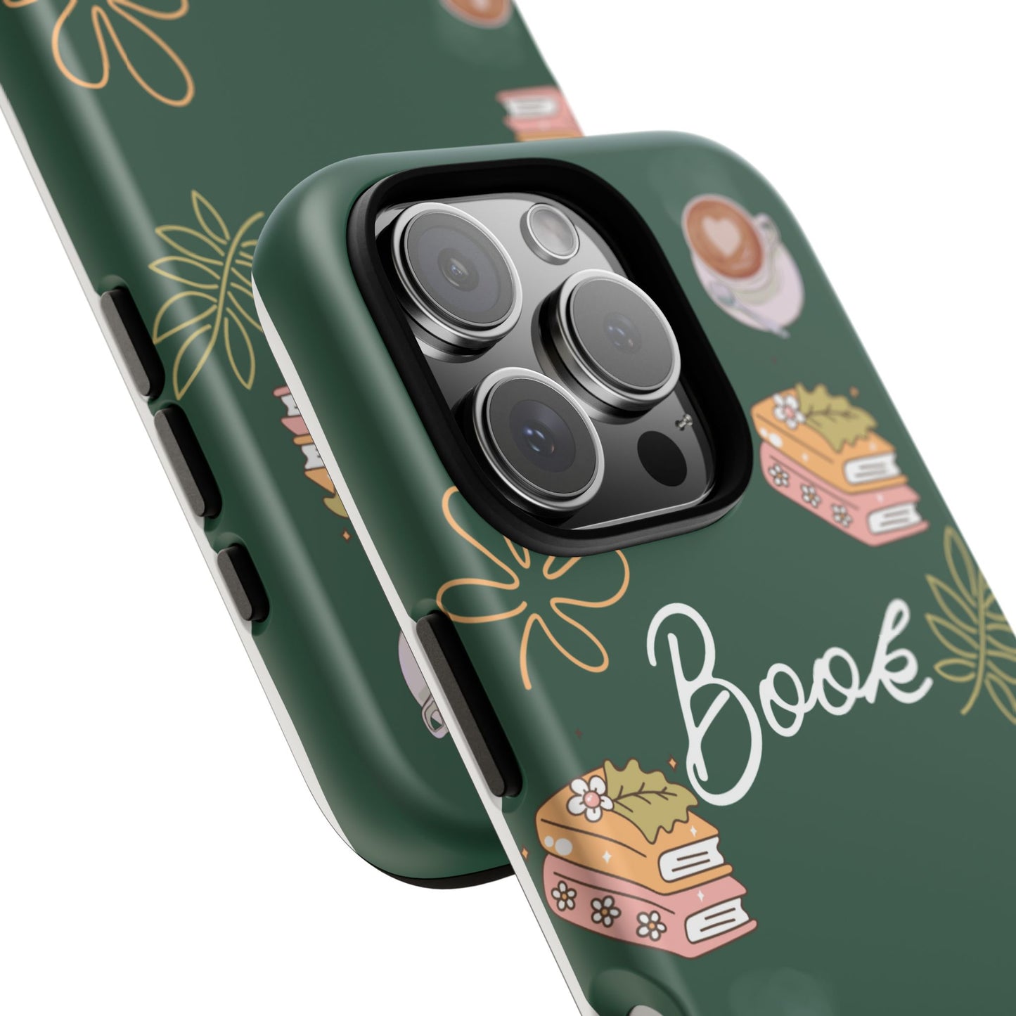 Book Lover Green Phone Case