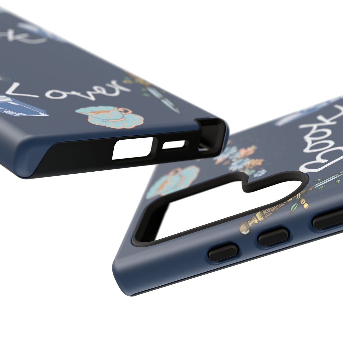 Book Lover Navy Phone Case