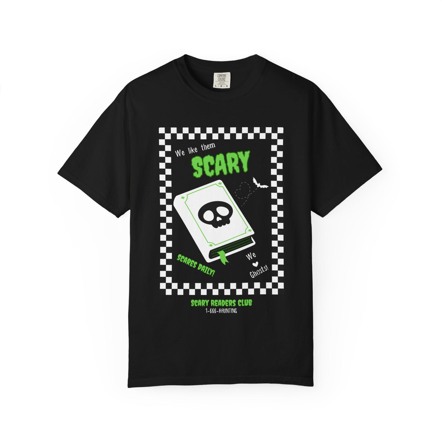 Scary Readers Club Ad Tee