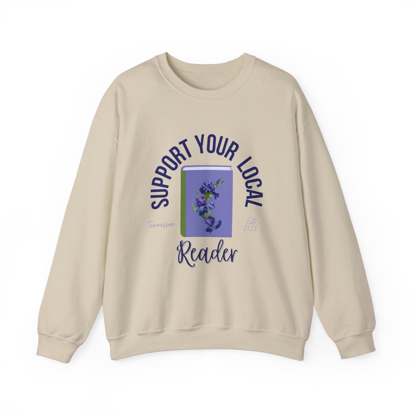 Support Your Local Reader TN Crewneck