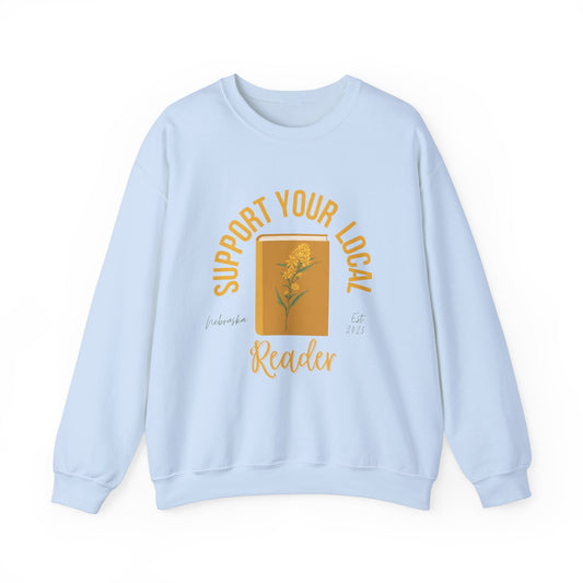 Support Your Local Reader NE Crewneck