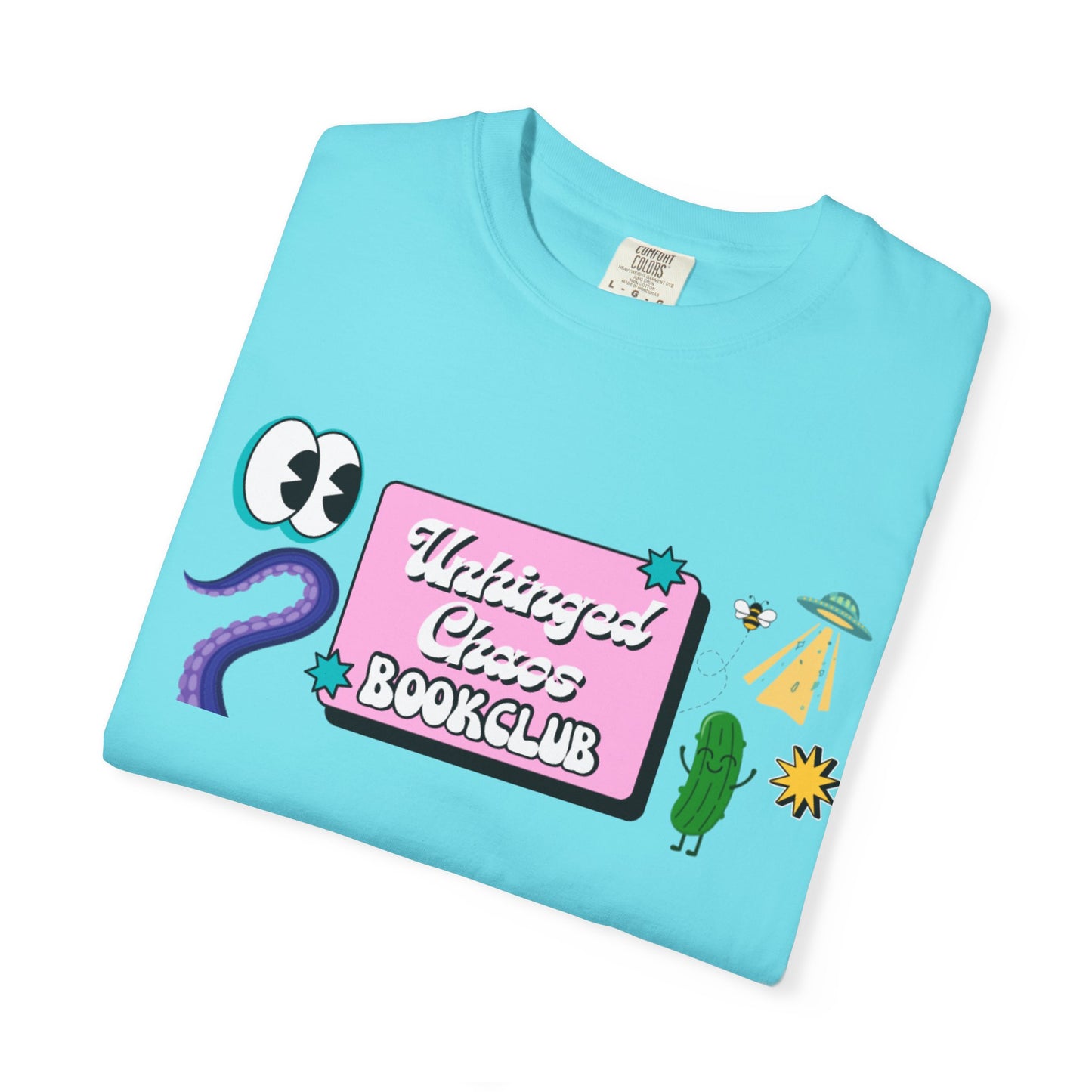 Unhinged Chaos Bookclub Tee
