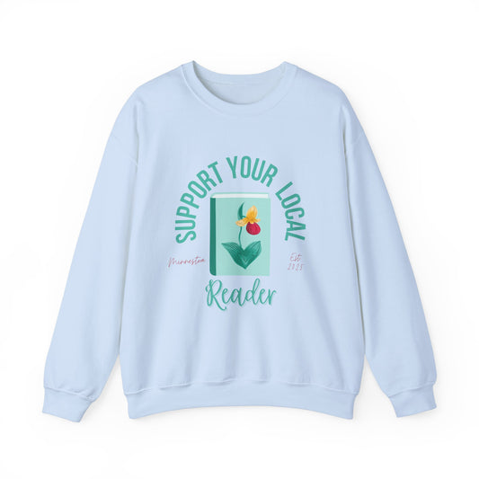 Support Your Local Reader MN Crewneck