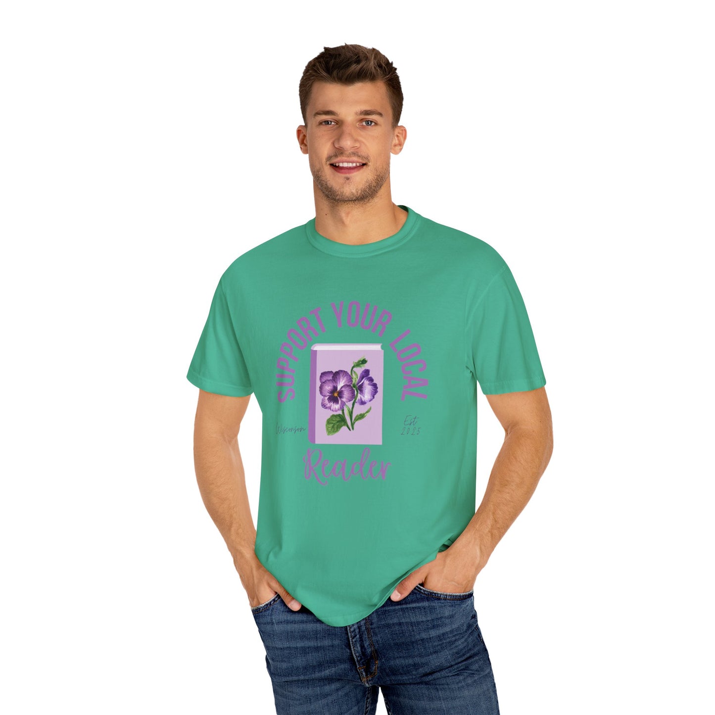 Support Your Local Reader WI Tee