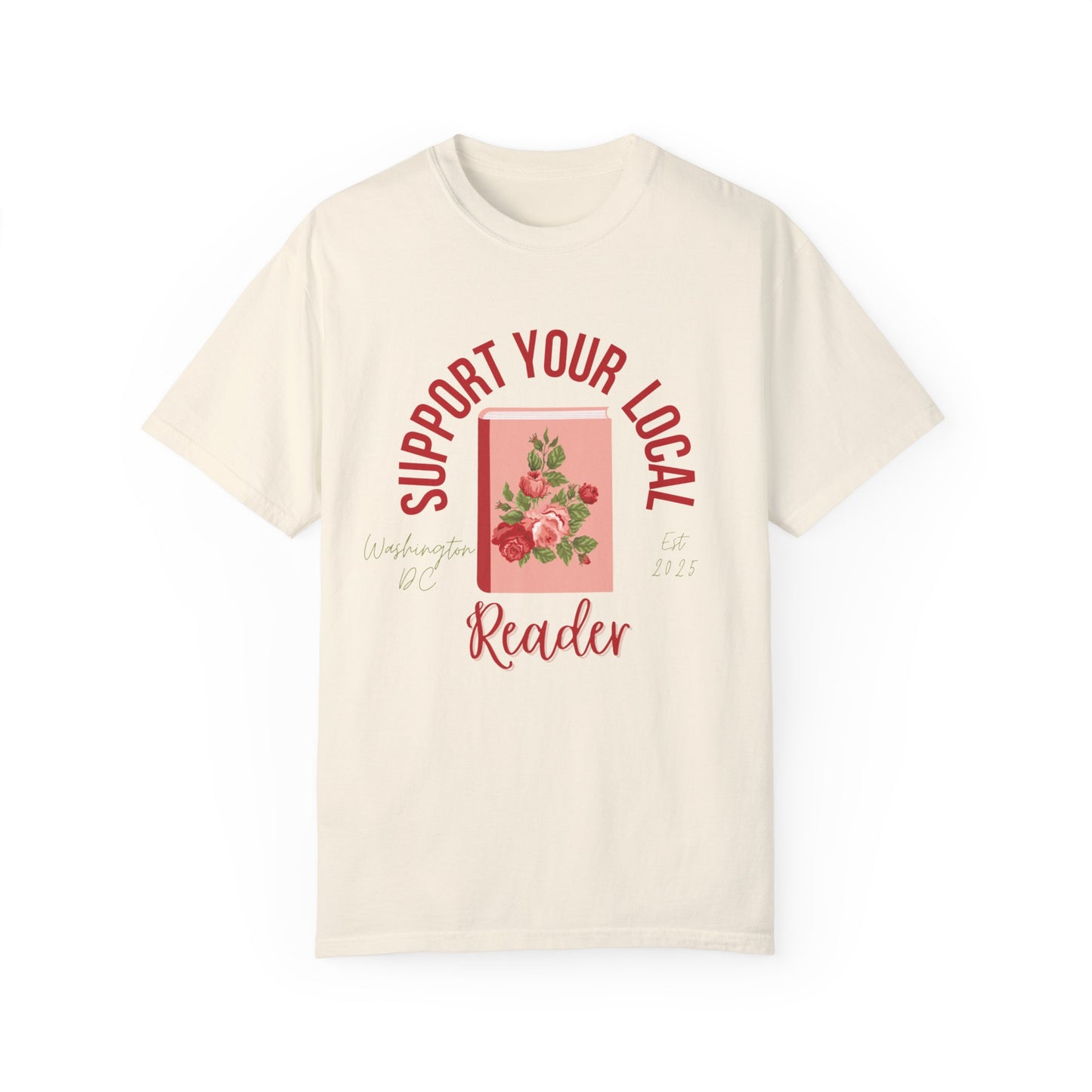 Support Your Local Reader DC Tee