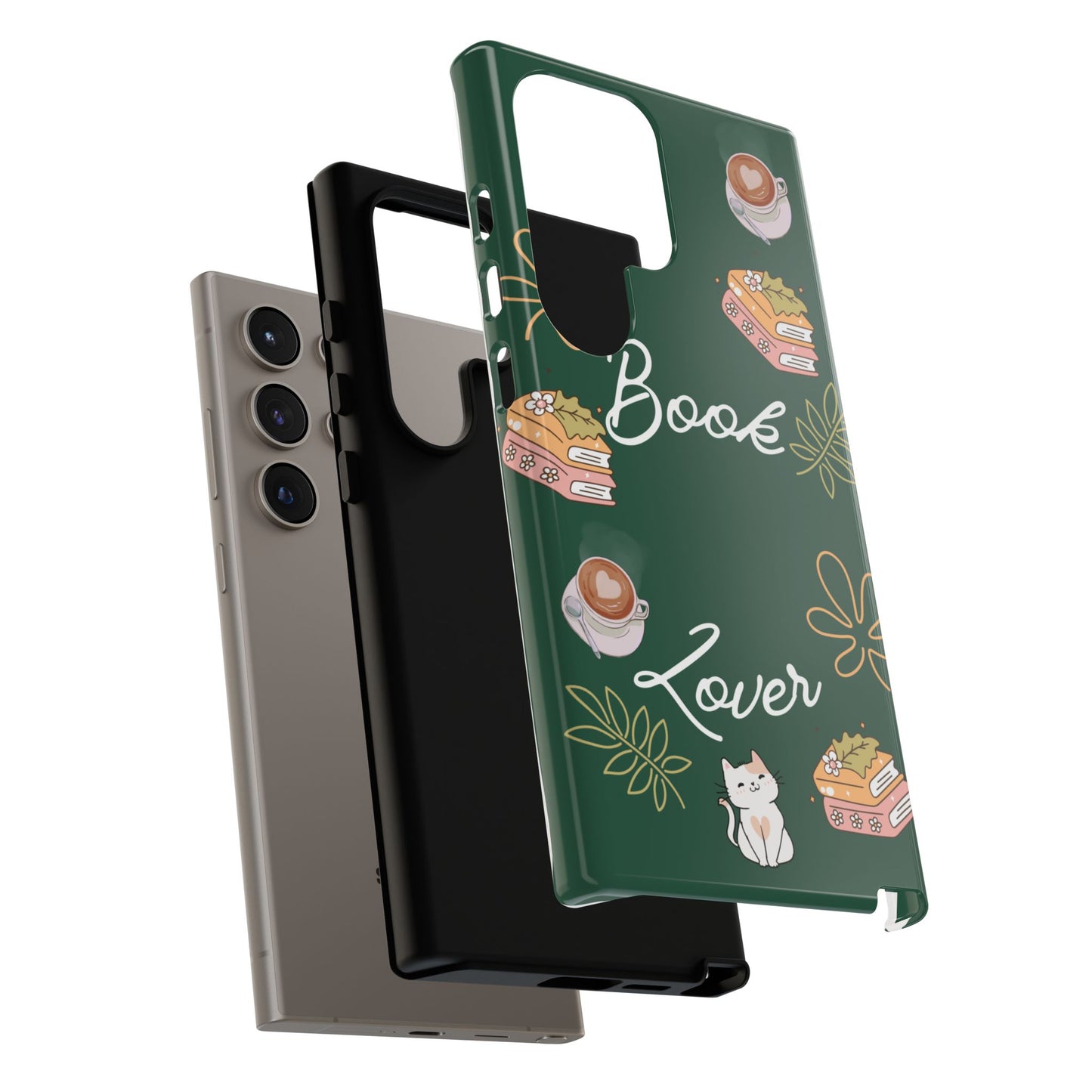 Book Lover Green Phone Case
