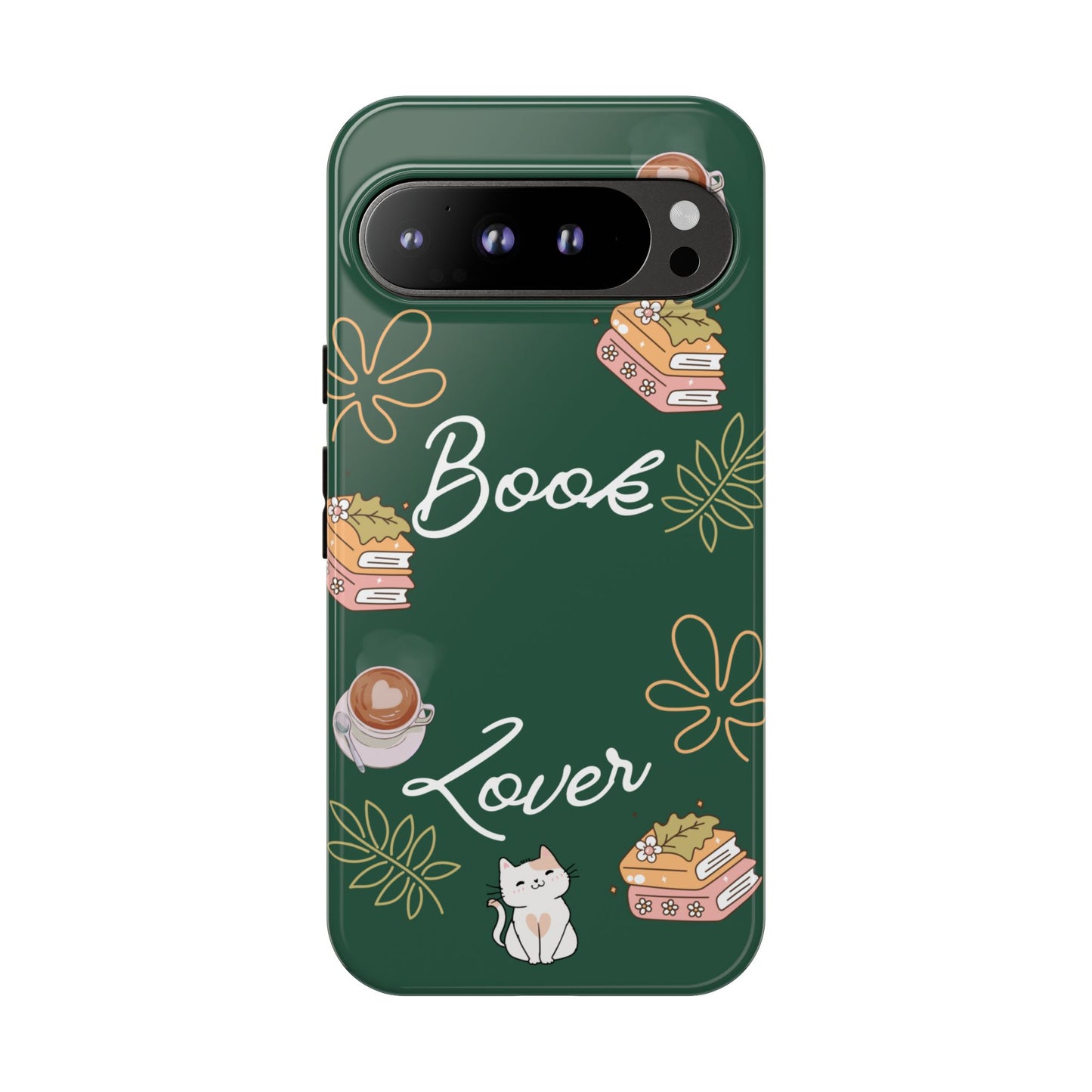 Book Lover Green Phone Case
