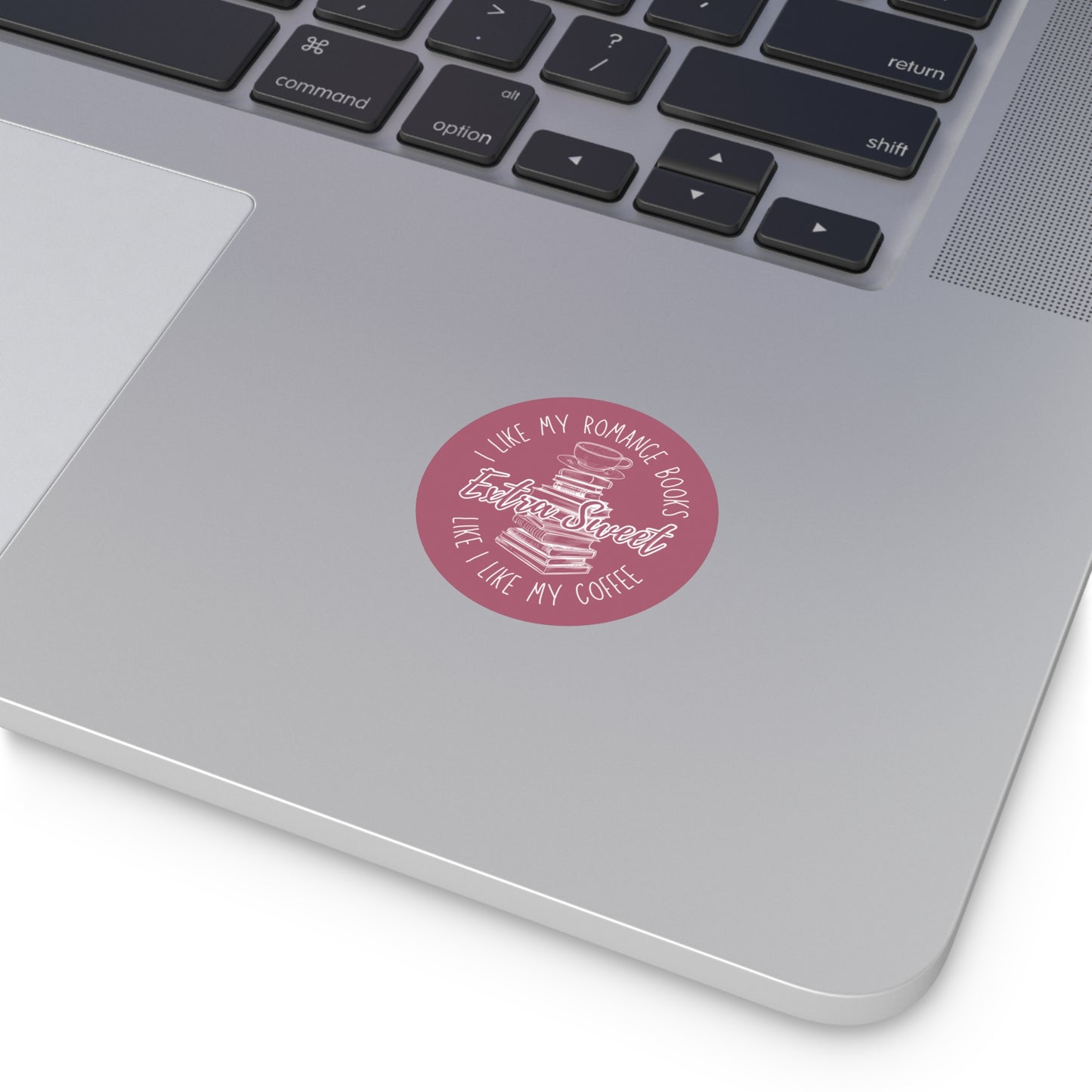 Extra Sweet Coffee & Books Sticker