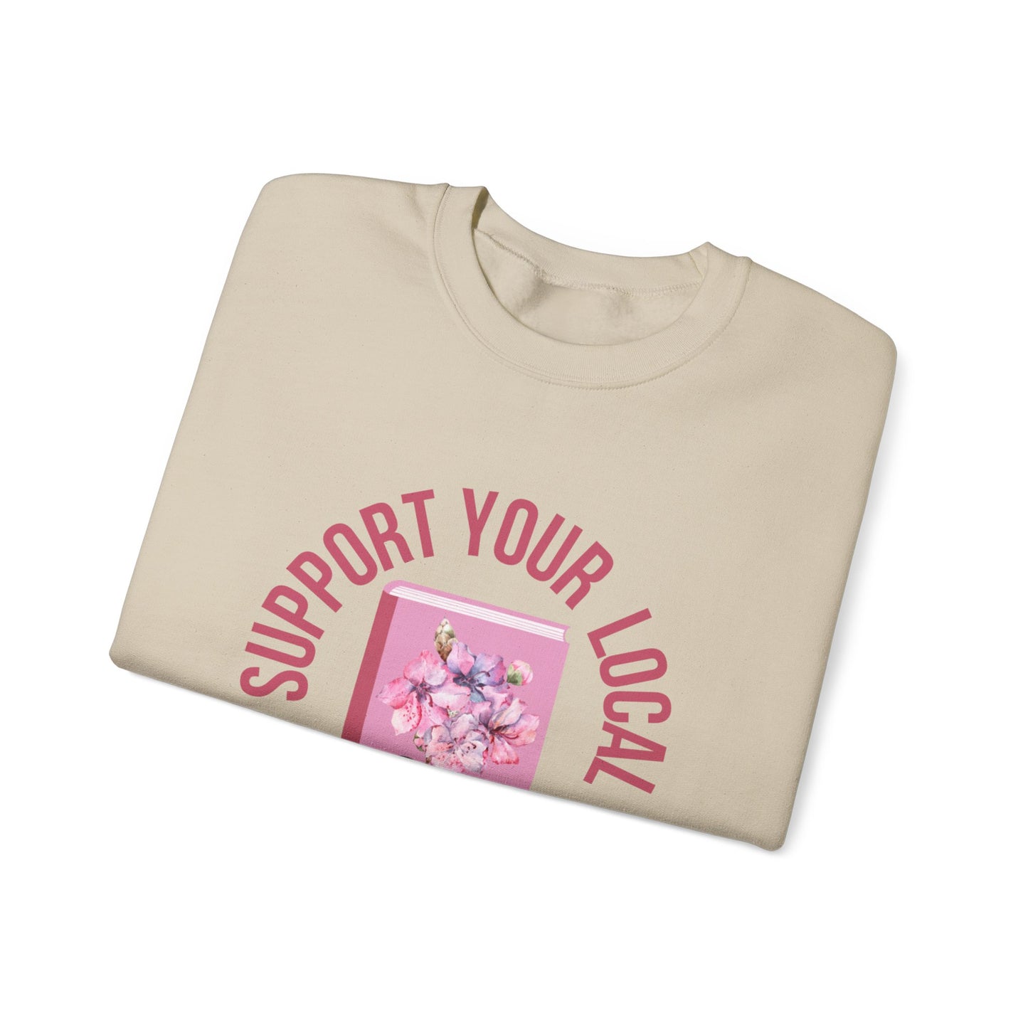 Support Your Local Reader WV Crewneck