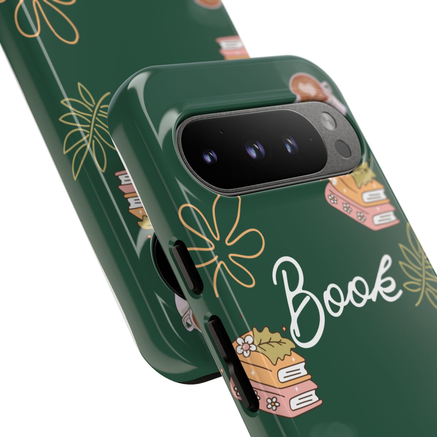 Book Lover Green Phone Case
