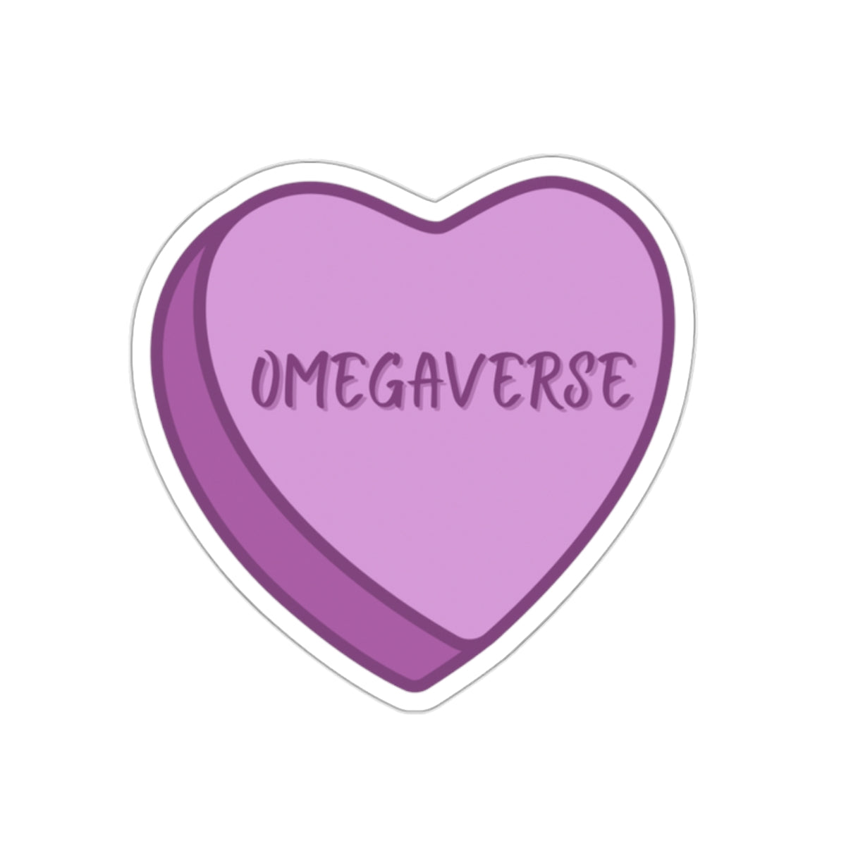 Omegaverse Heart Sticker