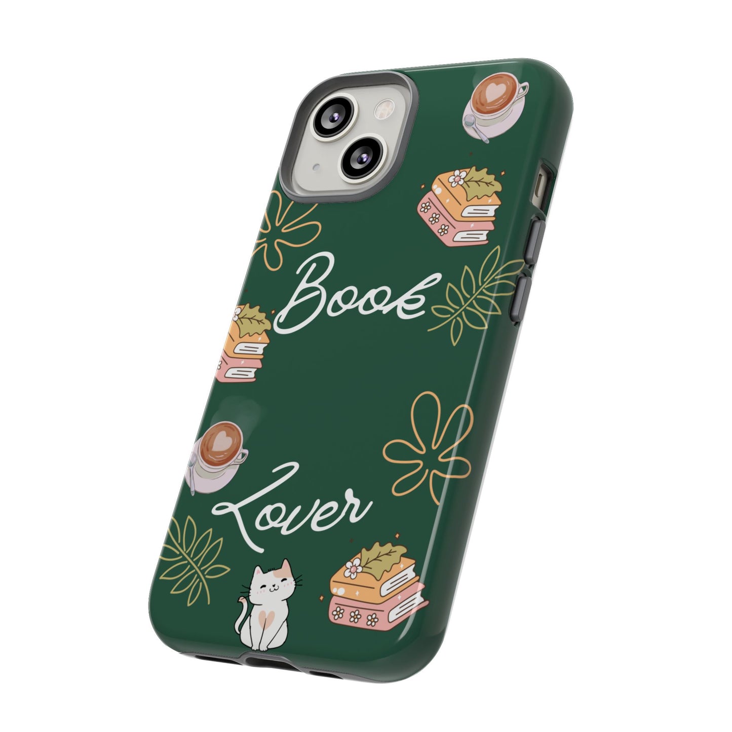 Book Lover Green Phone Case