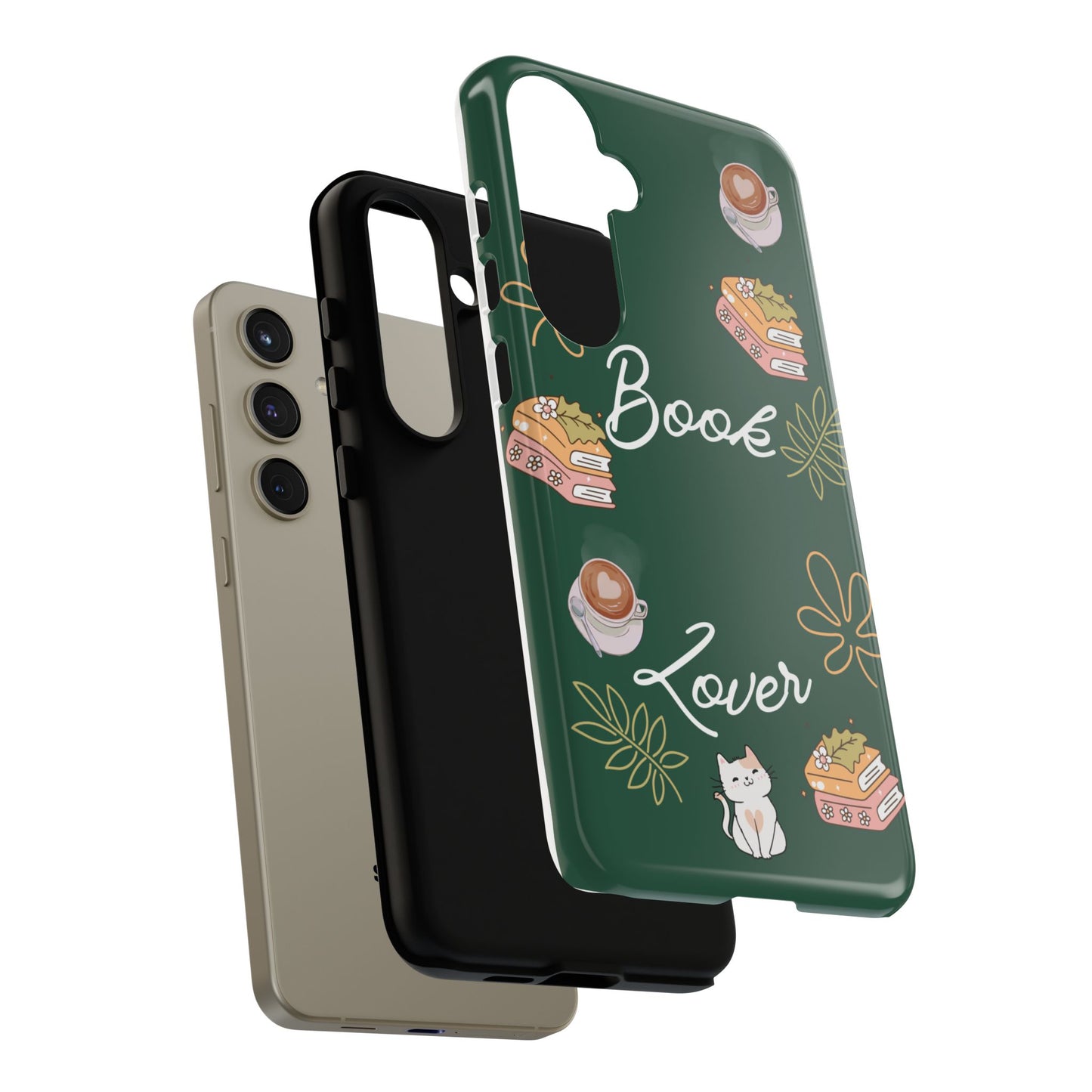 Book Lover Green Phone Case