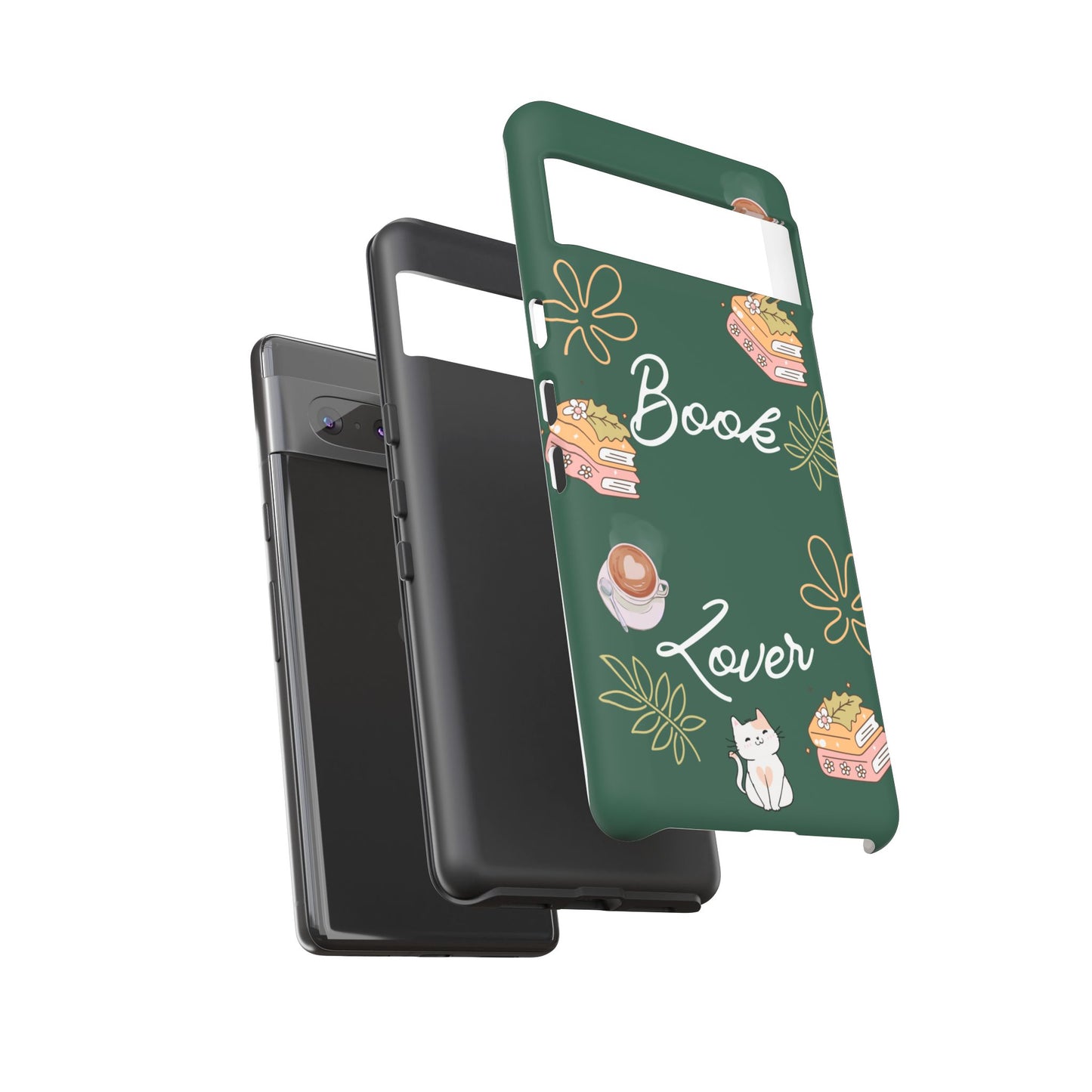 Book Lover Green Phone Case