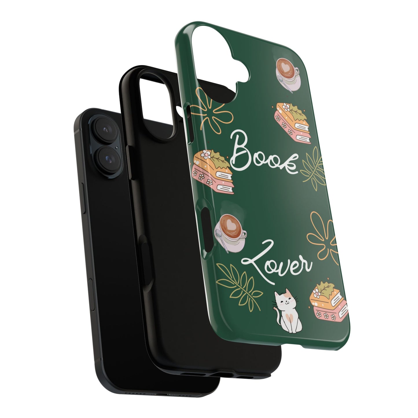 Book Lover Green Phone Case