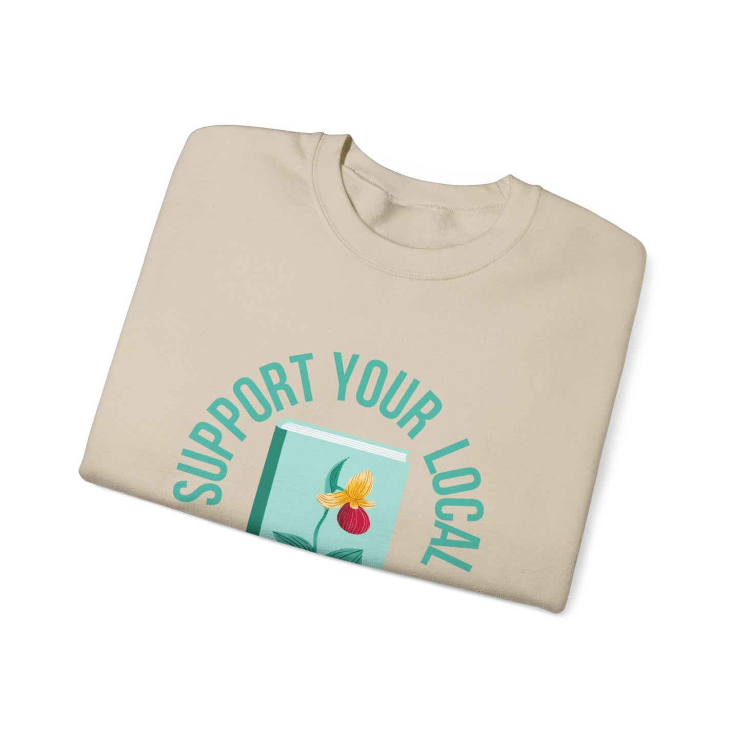 Support Your Local Reader MN Crewneck