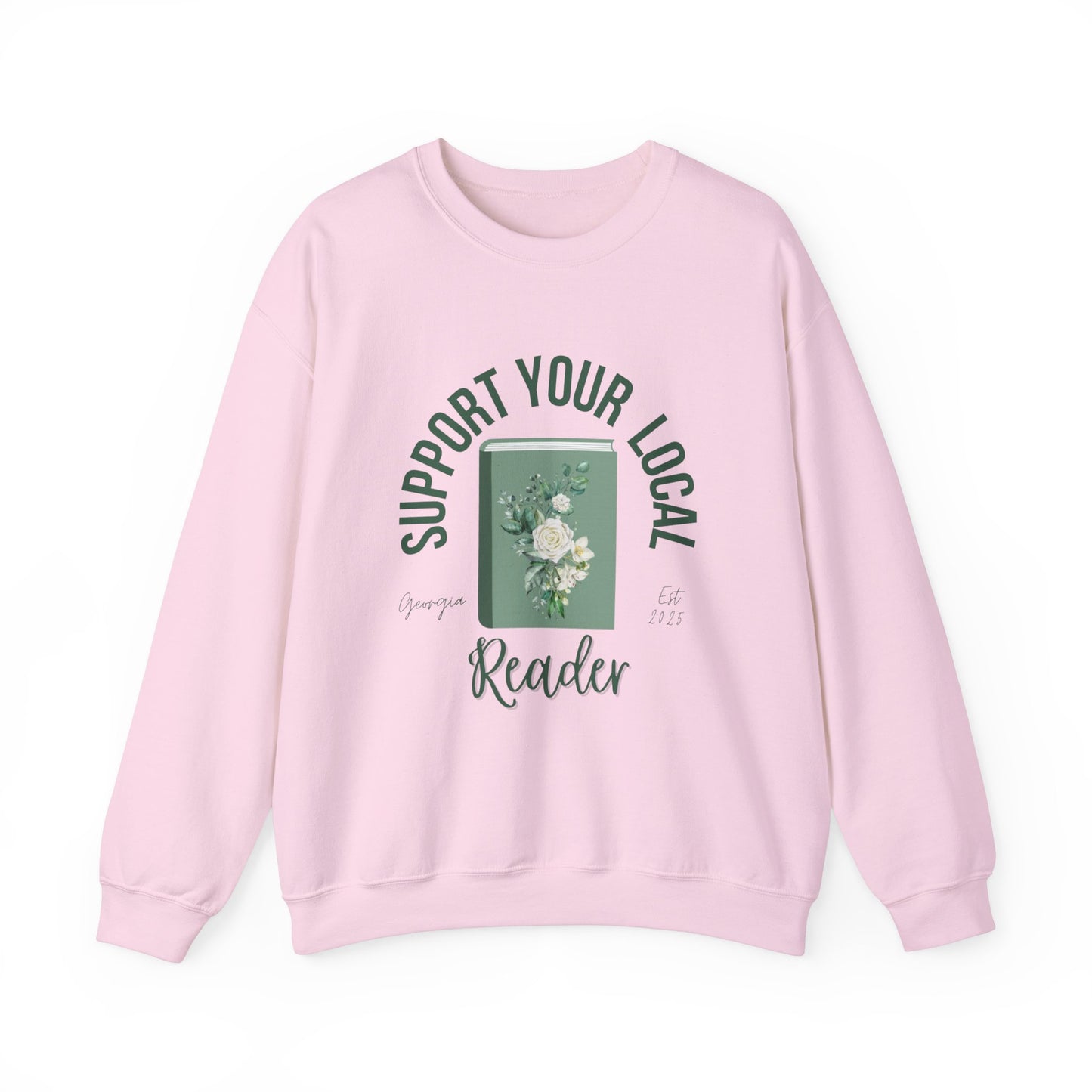 Support Your Local Reader GA Crewneck
