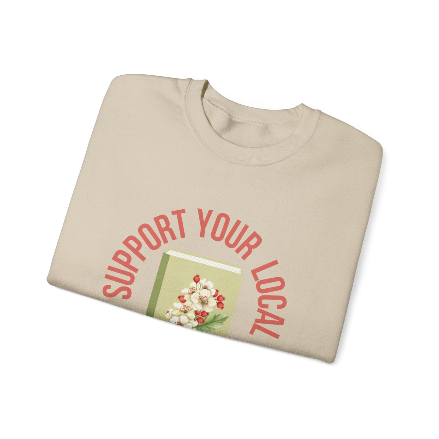 Support Your Local Reader MO Crewneck