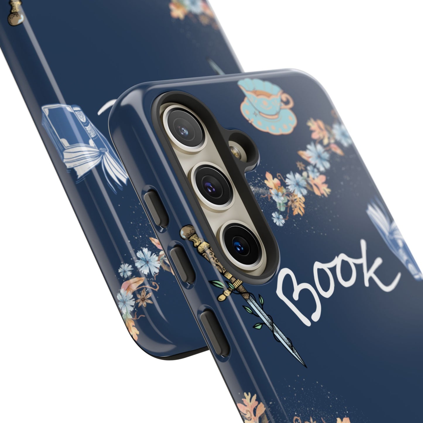 Book Lover Navy Phone Case