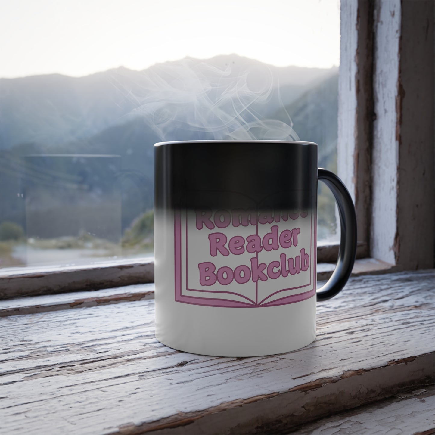 Romance Reader Morphing Mug
