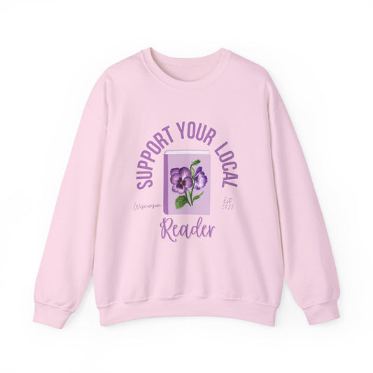 Support Your Local Reader WI Crewneck