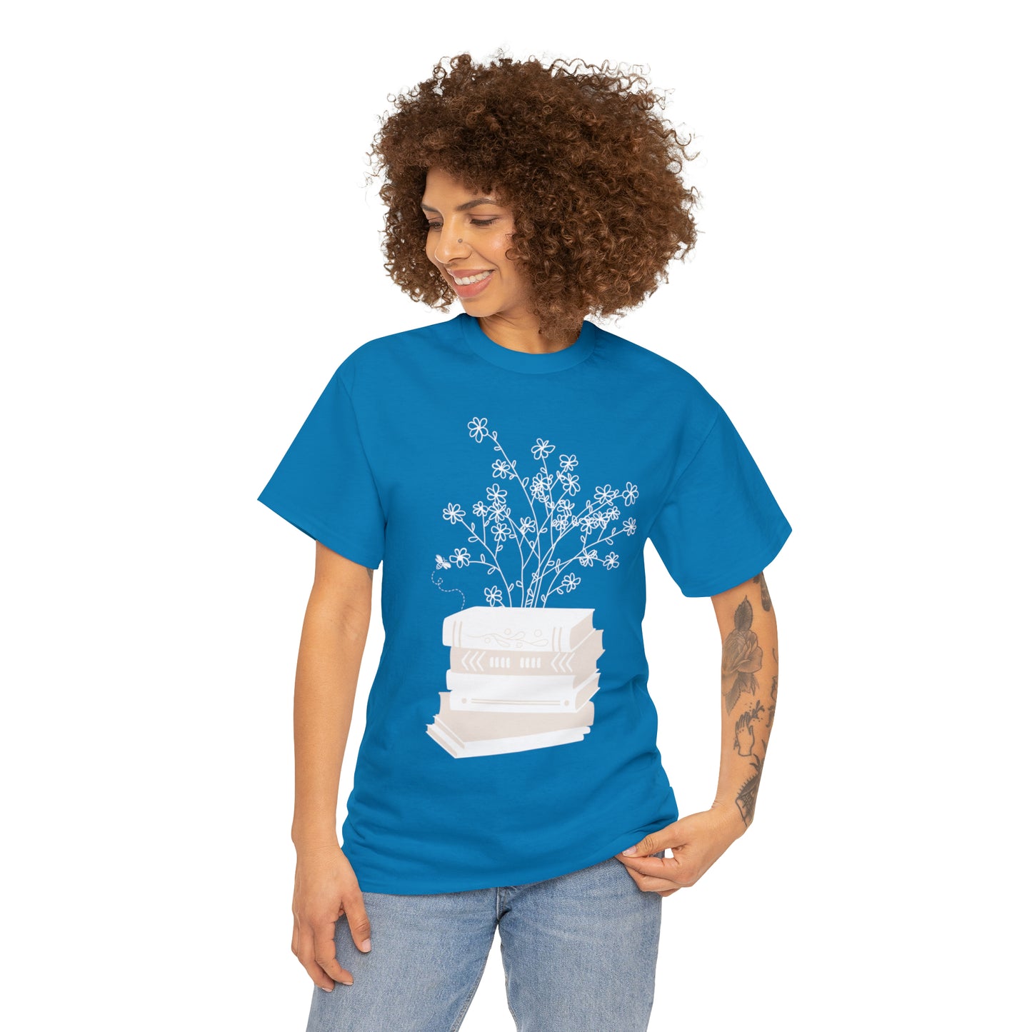 Flower Books Tee