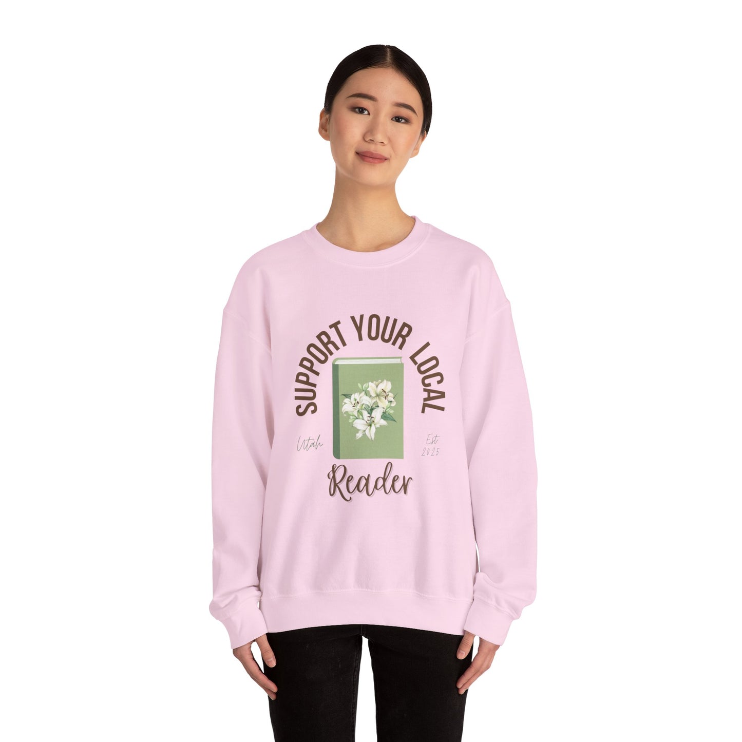 Support Your Local Readers UT Crewneck