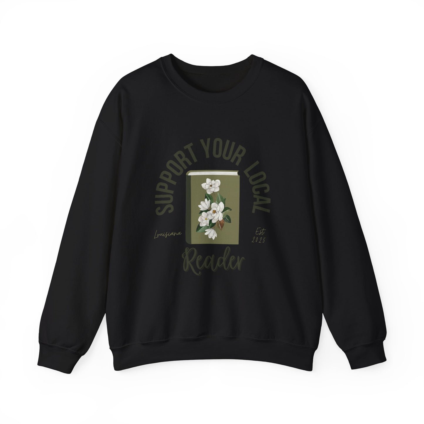 Support Your Local Reader LA Crewneck