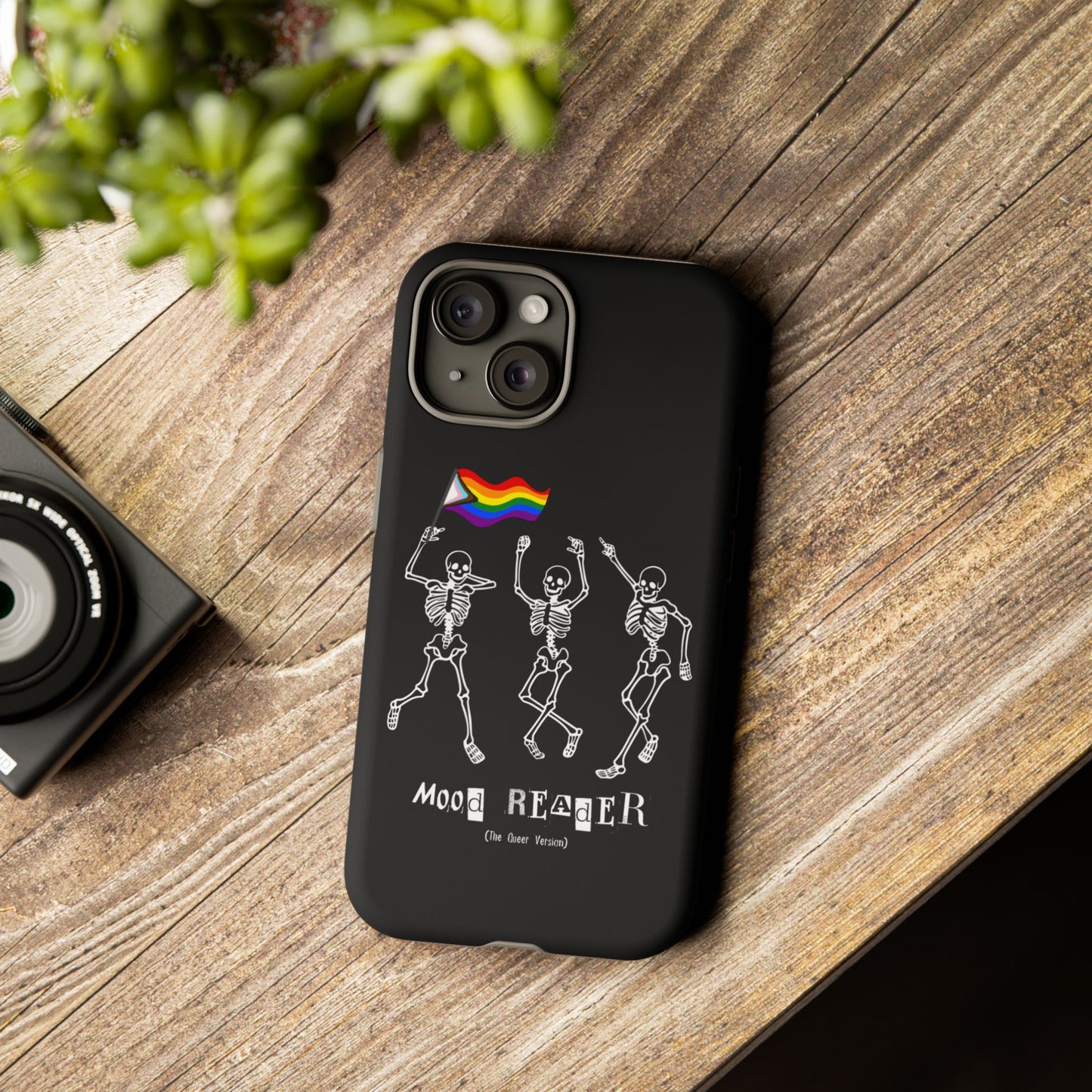 Mood Reader Skeletons Queer Phone Case