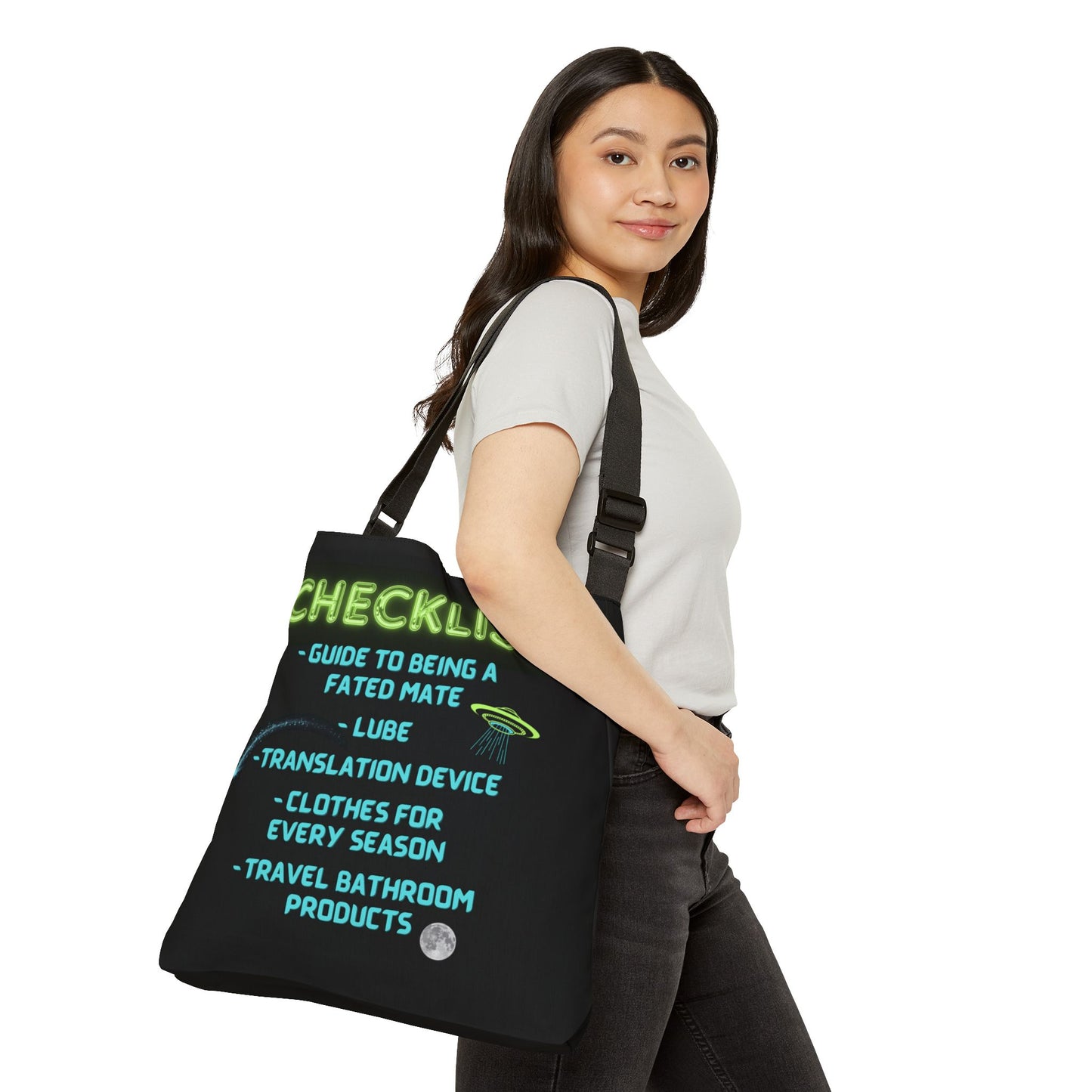 Alien Invasion Tote Bag