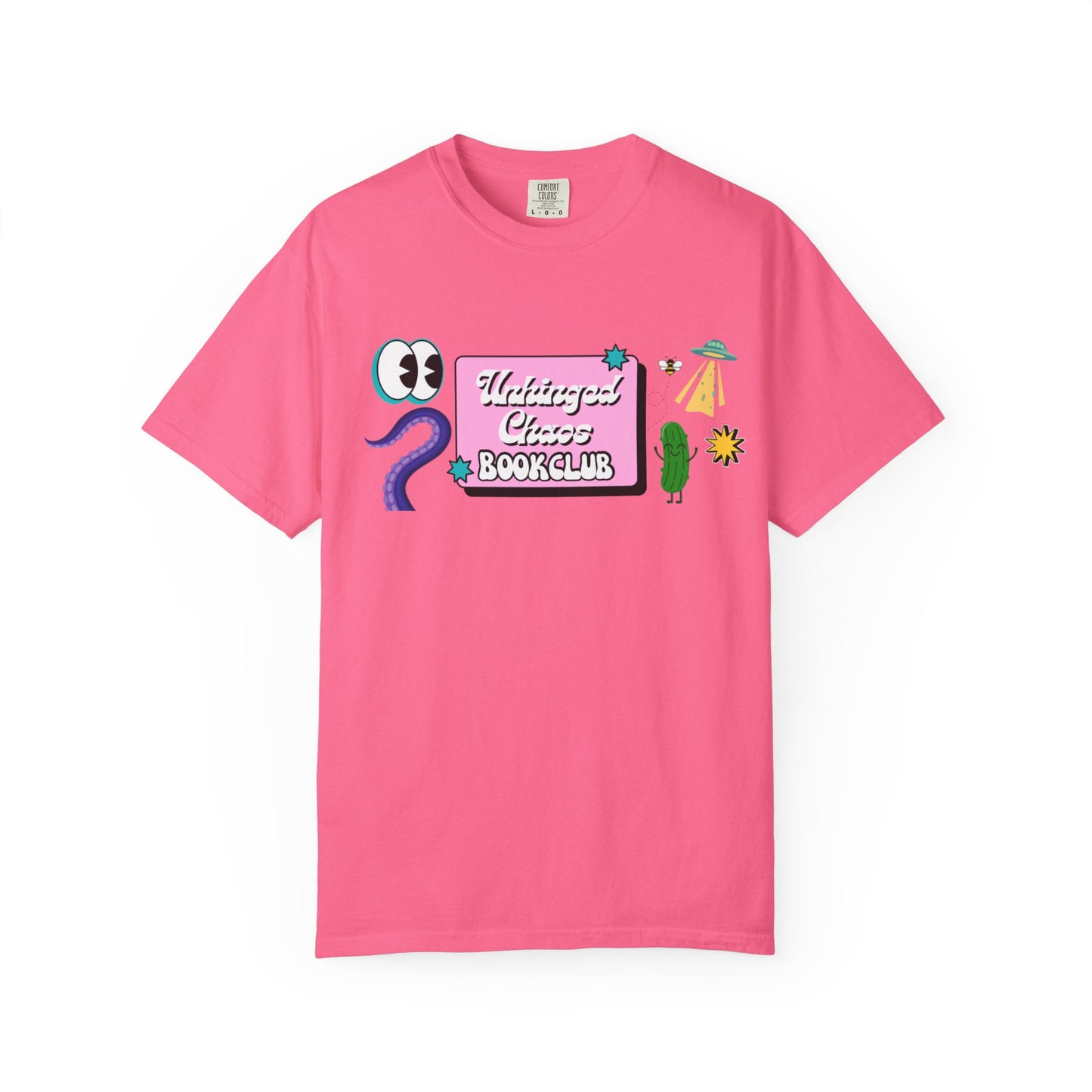 Unhinged Chaos Bookclub Tee