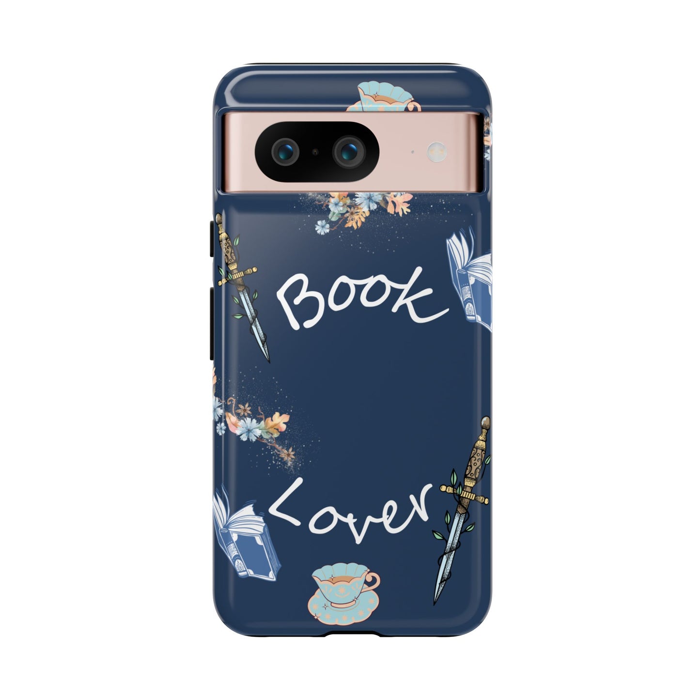 Book Lover Navy Phone Case