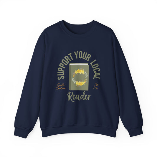 Support Your Local Reader SC Crewneck