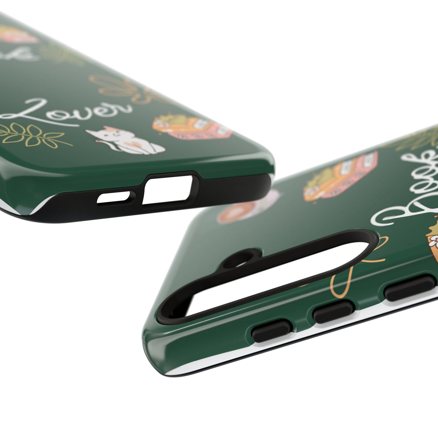 Book Lover Green Phone Case