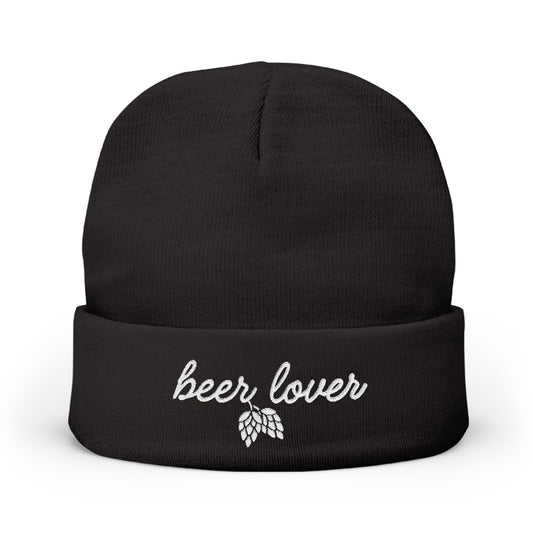 Beer Lover Knit Beanie