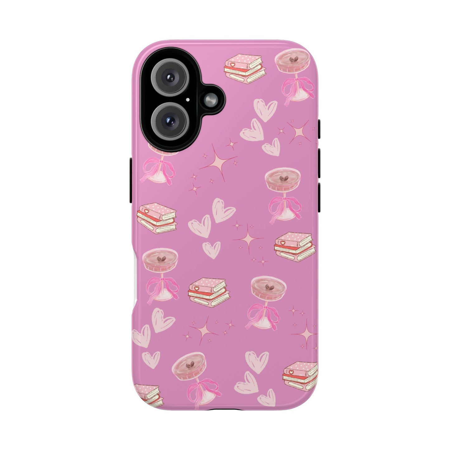 Pink Bookish Espresso Martini Phone Case