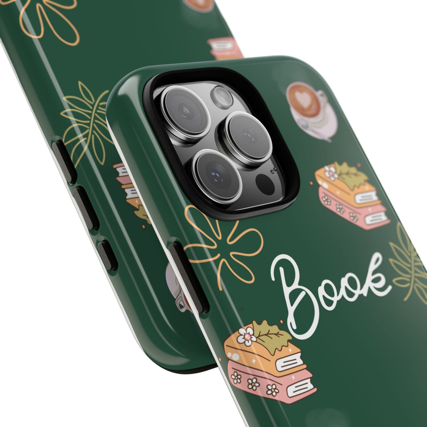 Book Lover Green Phone Case