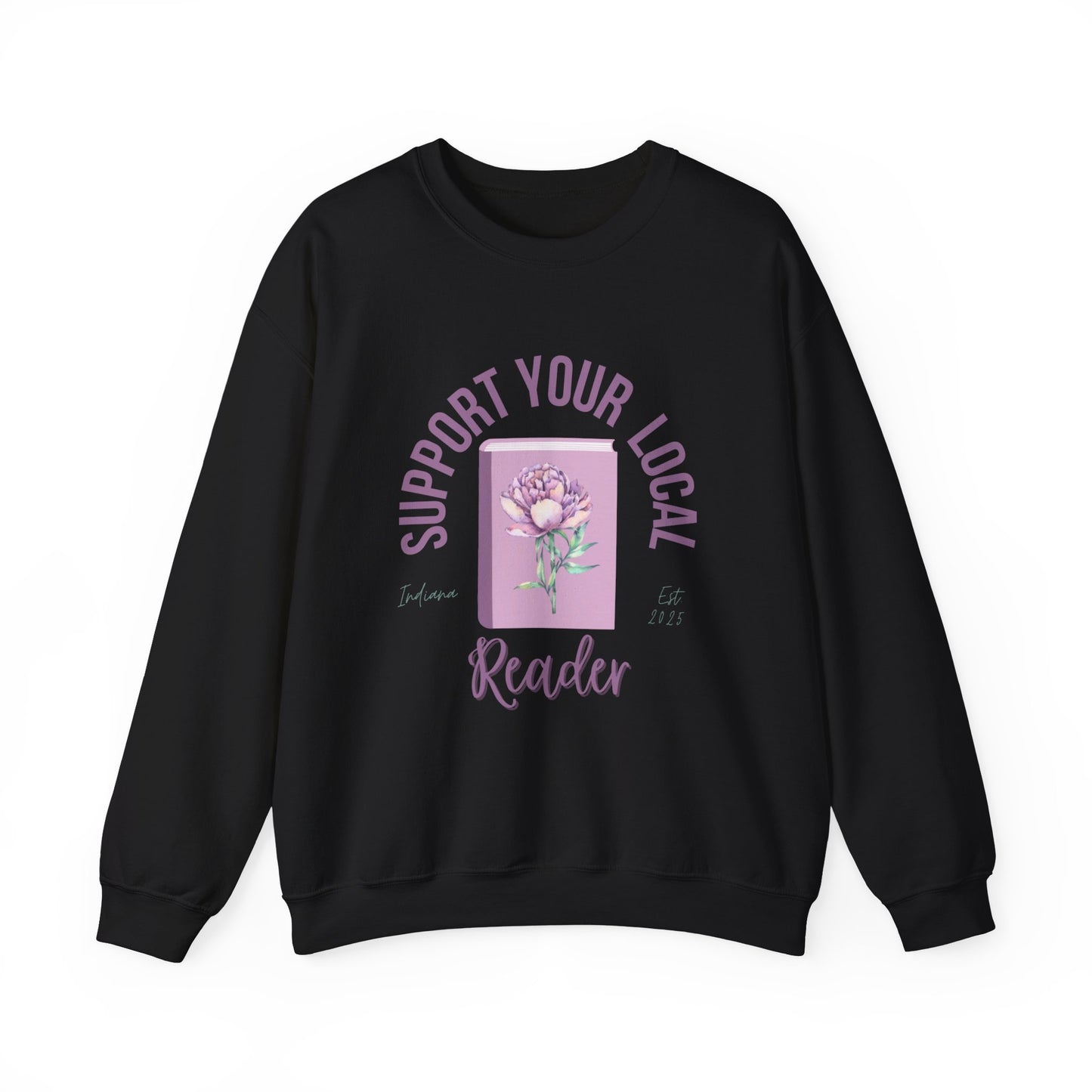 Support Your Local Reader IN Crewneck
