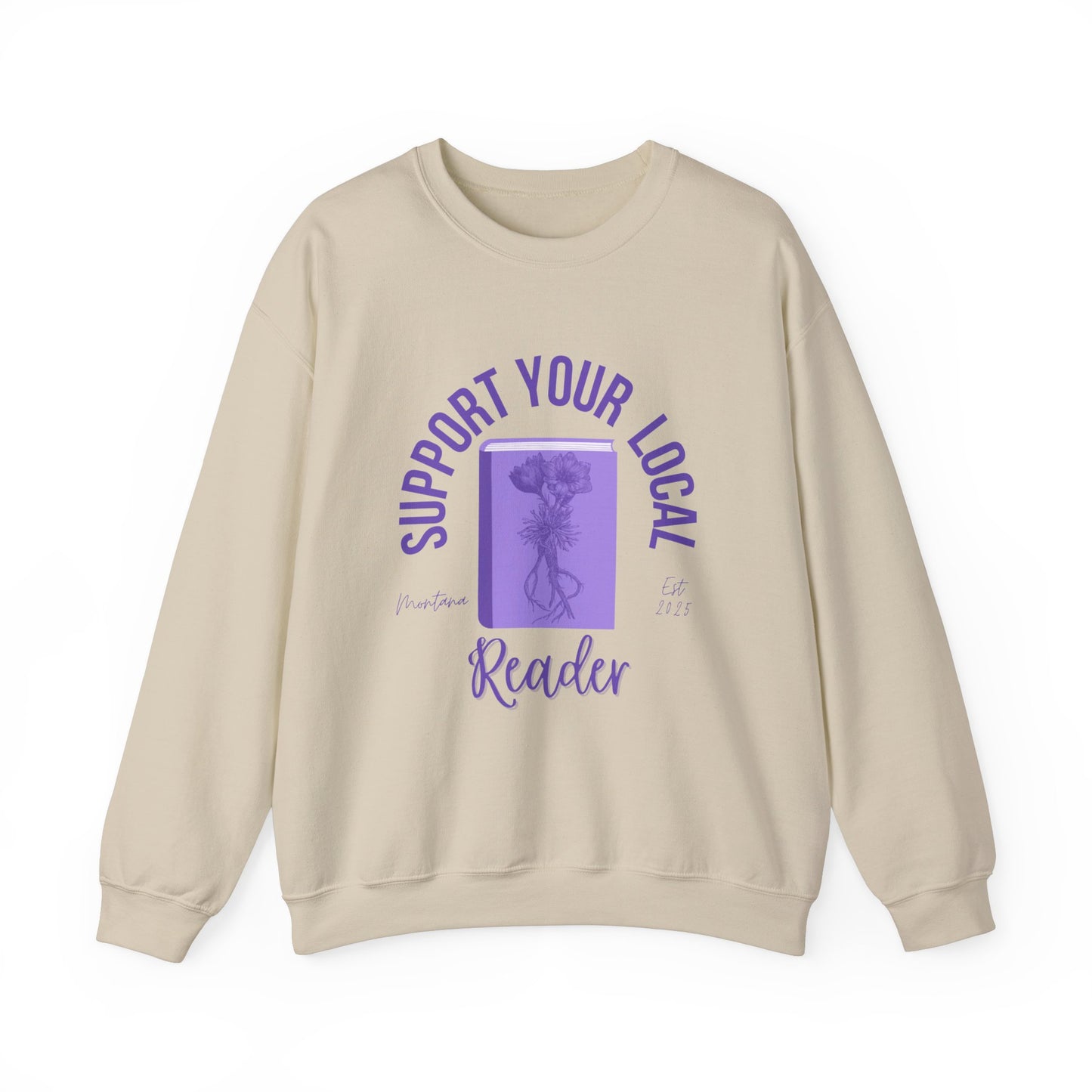 Support Your Local Reader MT Crewneck