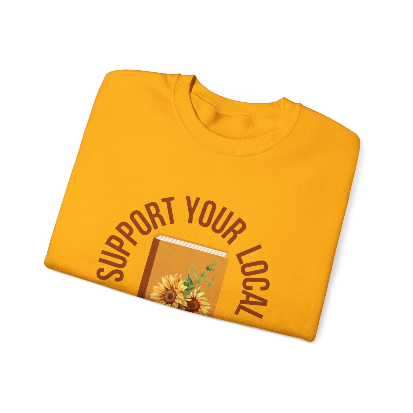 Support Your Local Reader KS Crewneck