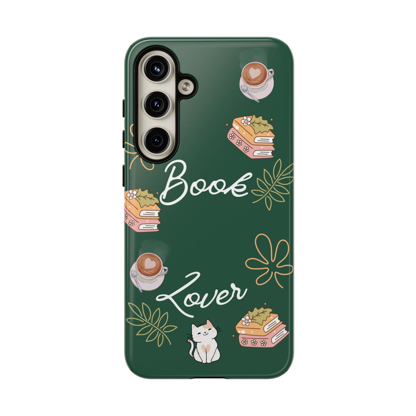 Book Lover Green Phone Case