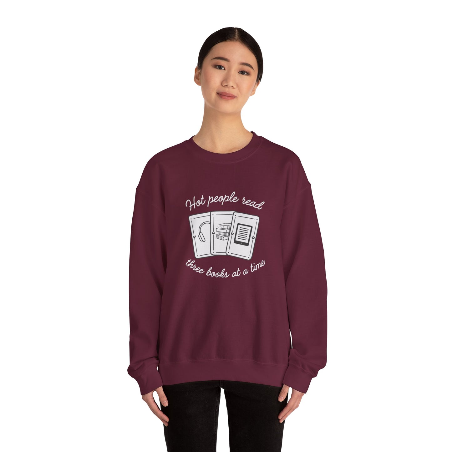 Three Books Darker Crewneck