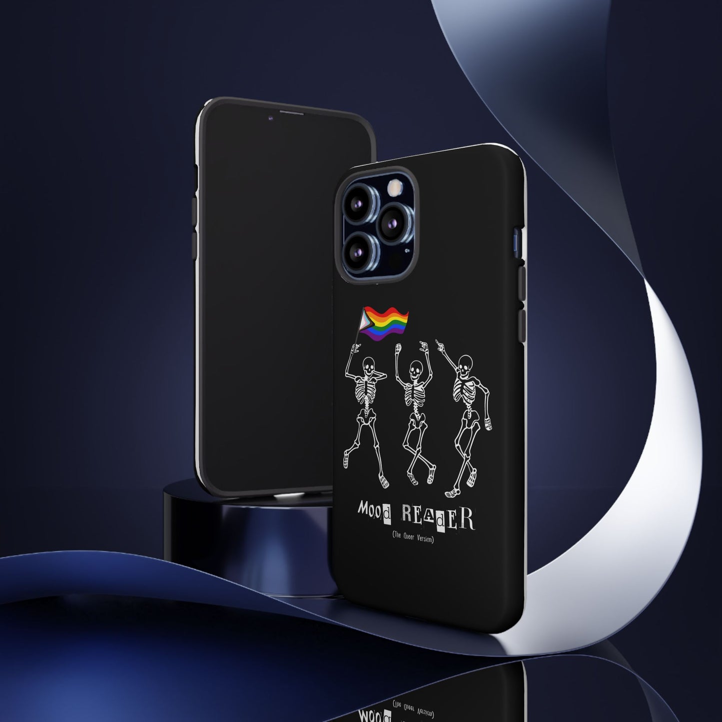 Mood Reader Skeletons Queer Phone Case