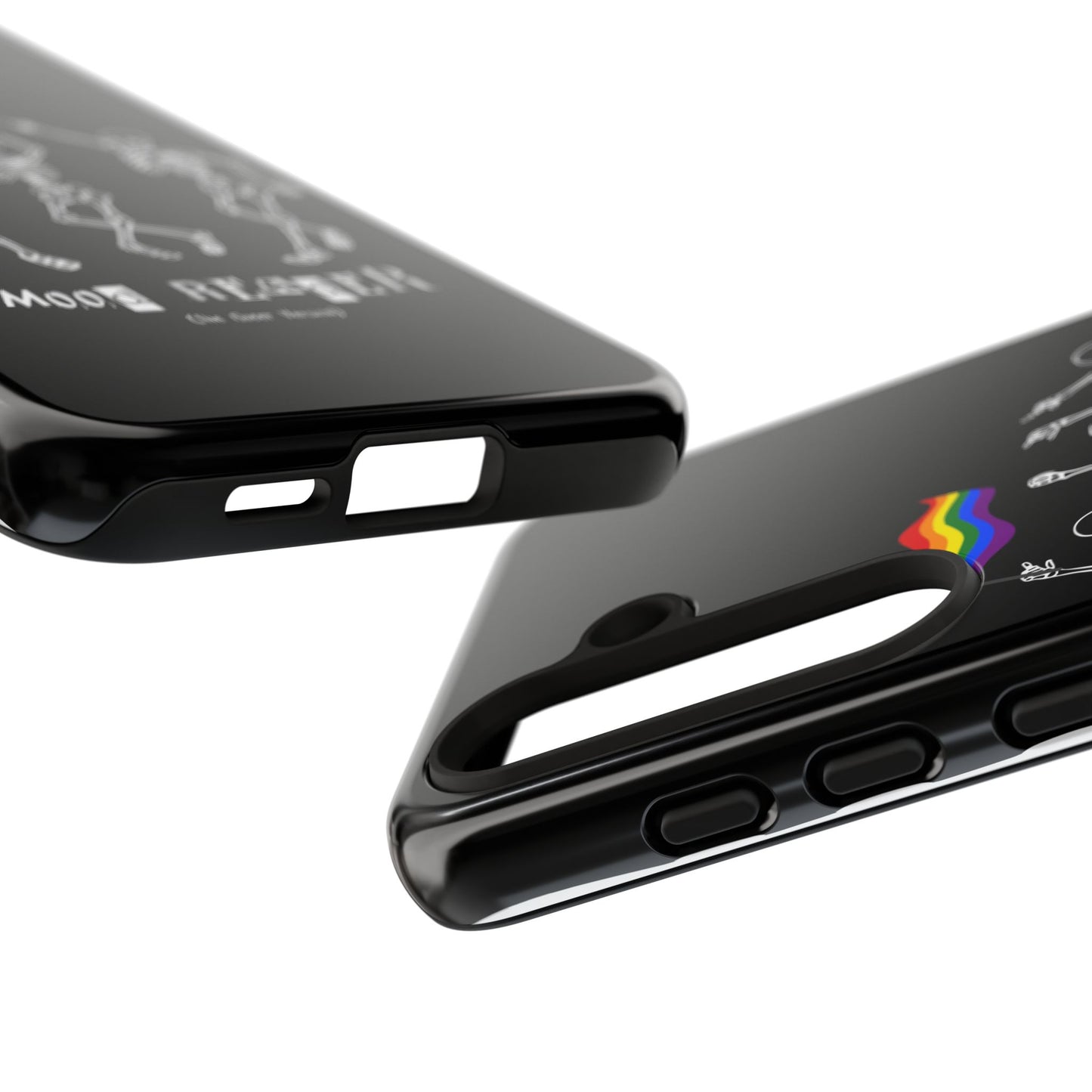 Mood Reader Skeletons Queer Phone Case