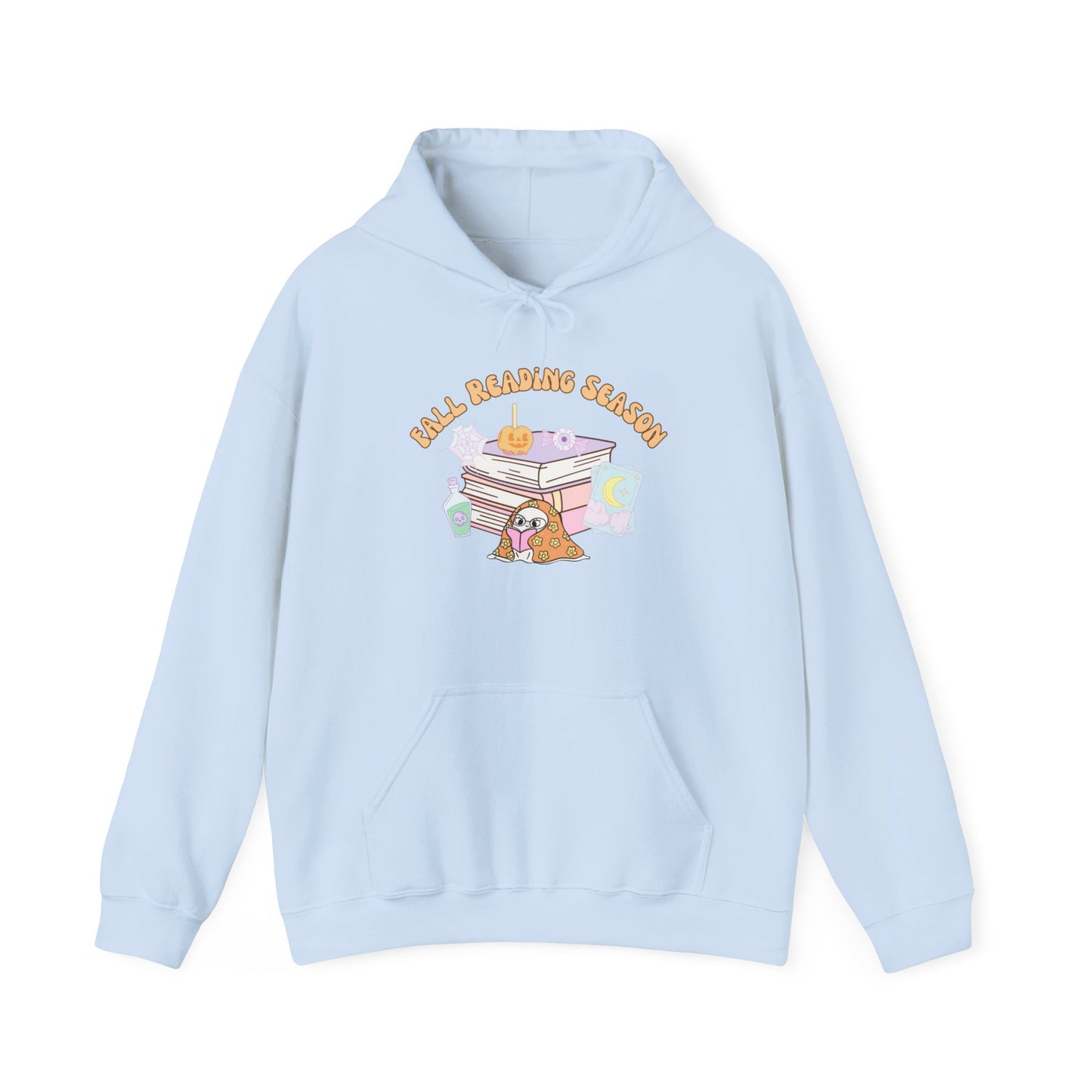 Fall Reading Season Pastel Hoodie